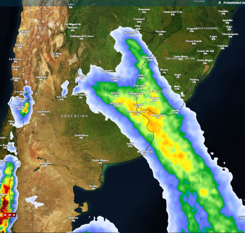 ¡Alerta! Se activan fuertes tormentas en Buenos Aires: hasta 60 mm de lluvia en las próximas horas