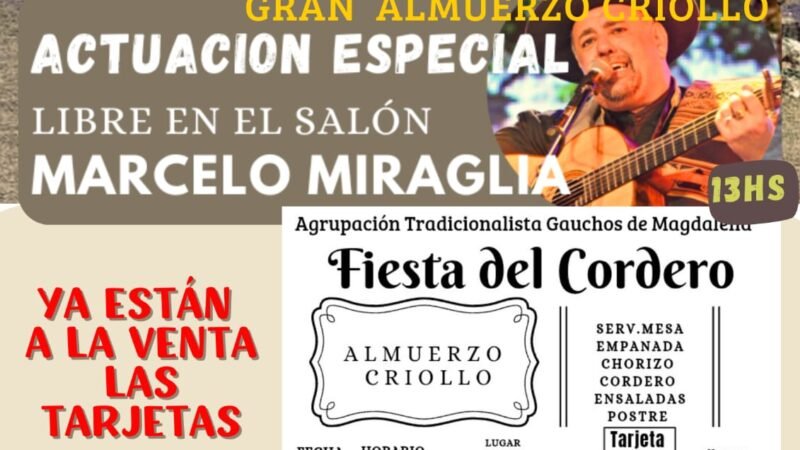 Se viene la Fiesta del Cordero en Magdalena: tradición, sabor y destreza criolla