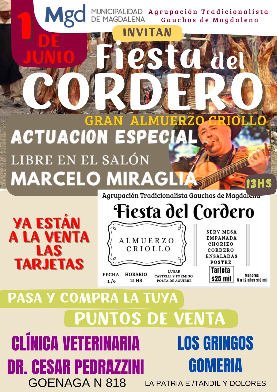 Se viene la Fiesta del Cordero en Magdalena: tradición, sabor y destreza criolla